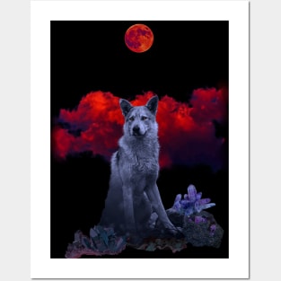 Oh Wolf Moon Posters and Art